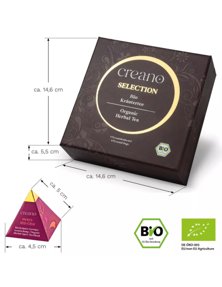 Creano - Organic Herbal Tea 9pcs