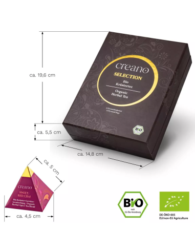 Creano - Organic Herbal Tea  12pcs