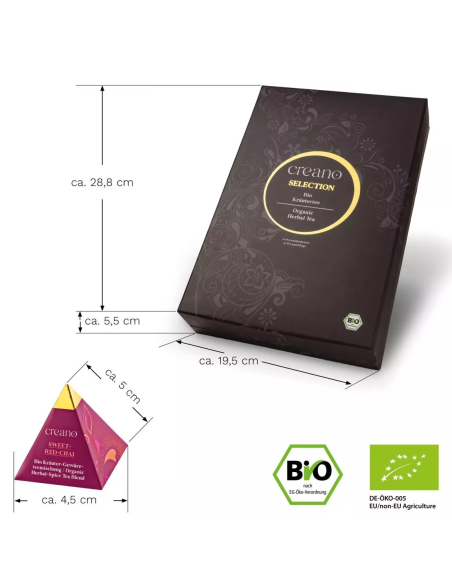 Creano - Organic Herbal Tea  24pcs