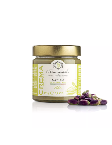 Brontedolci Panettone Pistacchio 1 kg (with Pistacchio spread 190gin box)