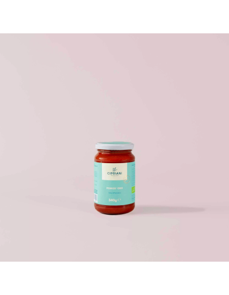 Cipriani Food Organic  -  Tomato Gold Sauce - 340g