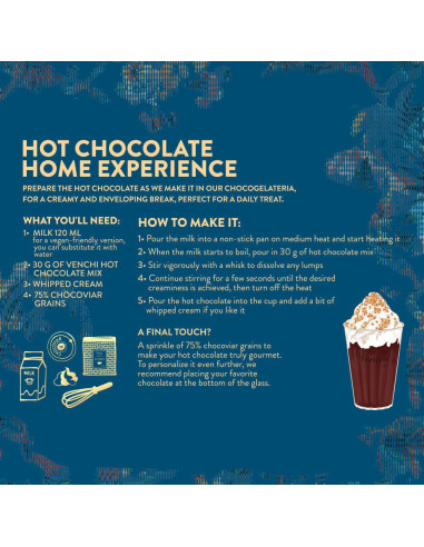 Venchi Hot Chocolate 250g