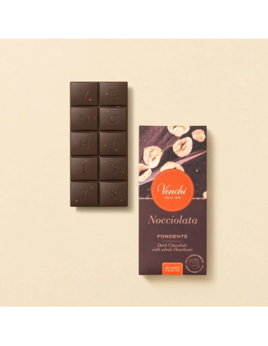 60% Dark Chocolate Bar with Hazelnuts
