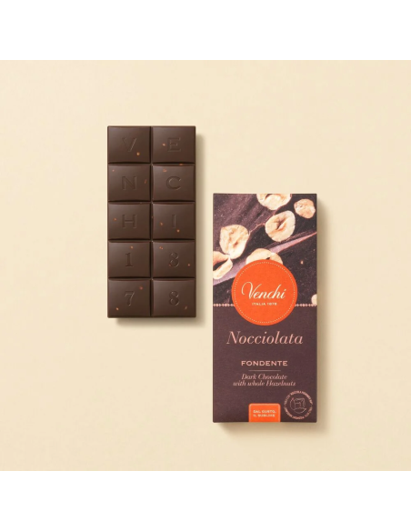 60% Dark Chocolate Bar with Hazelnuts