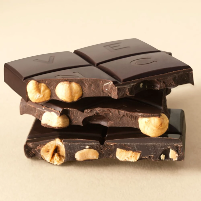 60% Dark Chocolate Bar with Hazelnuts 2