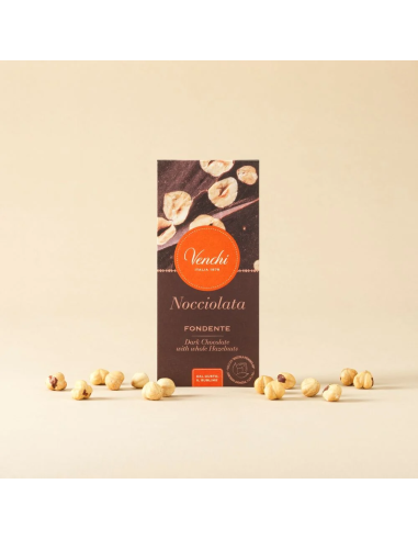 60% Dark Chocolate Bar with Hazelnuts