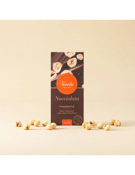 60% Dark Chocolate Bar with Hazelnuts