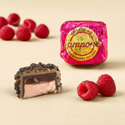 Chocoviar Raspberry 100g