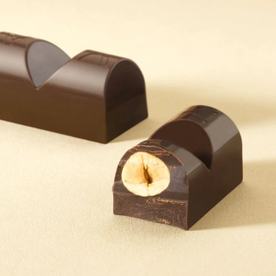 Dark Chocolate Hazelnut Ingot 2