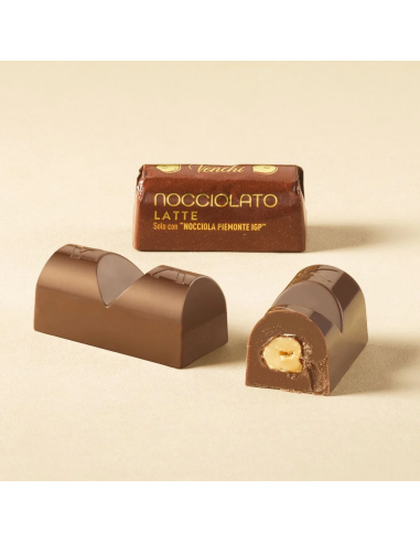 Milk Chocolate Hazelnut Ingot Bulk