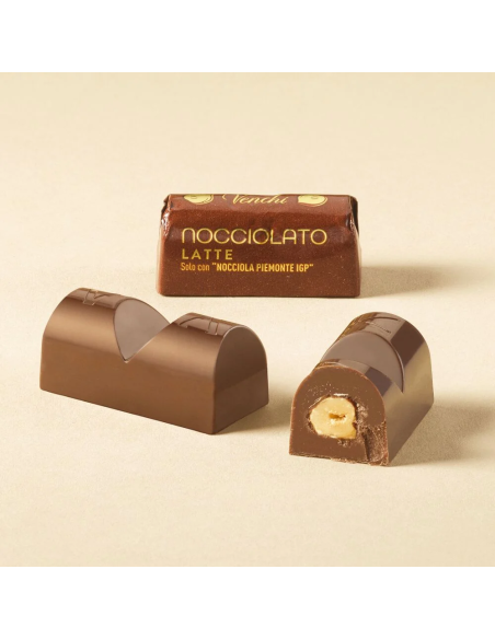 Milk Chocolate Hazelnut Ingot Bulk