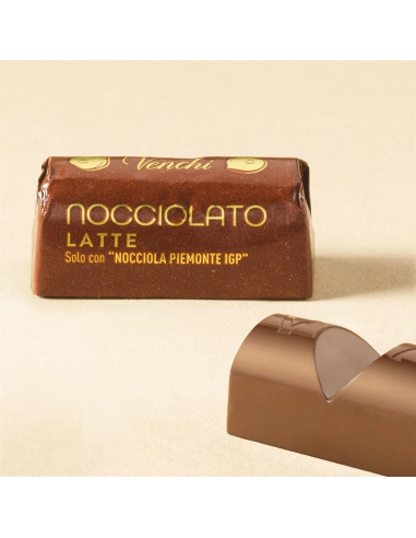 Milk Chocolate Hazelnut Ingot Bulk