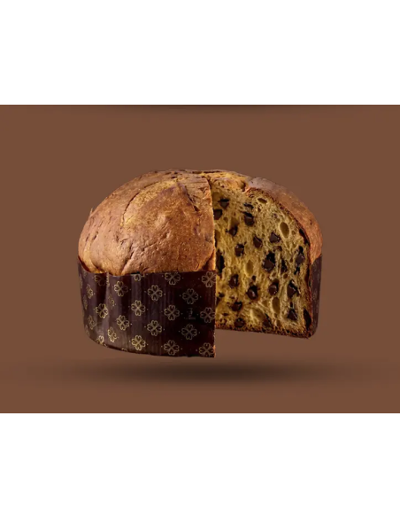 Cipriani Panettone with Chocolate Chips, Hand-Wrapped - 750g
